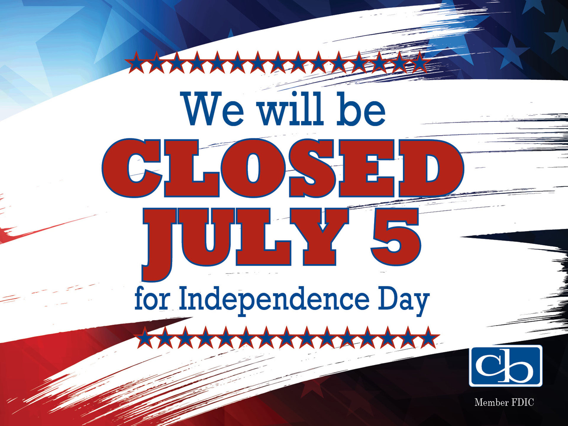 Closed July 5th - Citizens Bank & Trust Co.